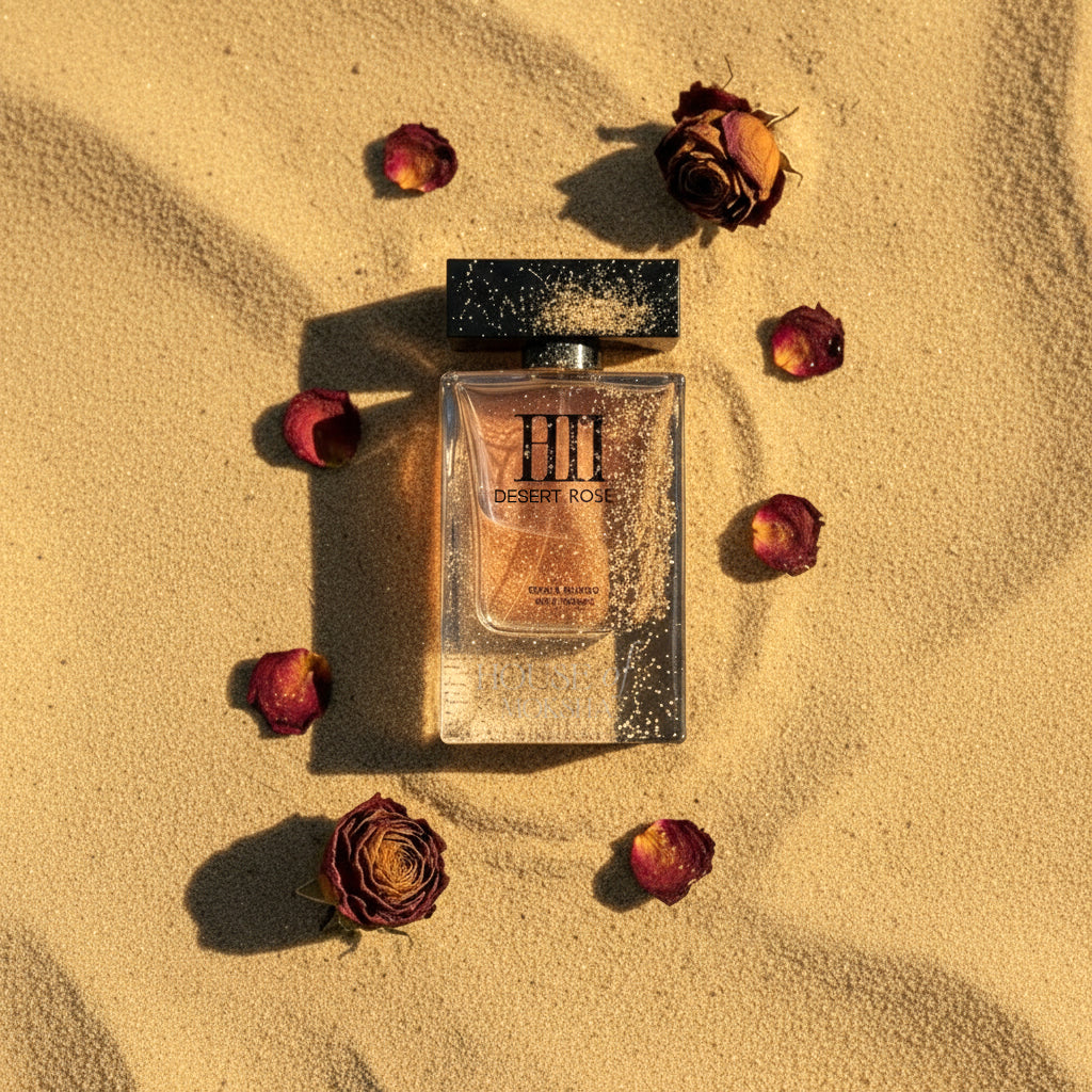 DESERT ROSE EAU DE PARFUM, UNISEX PERFUME, ROSE FRAGRANCE, SWEET AROMA, 50ML