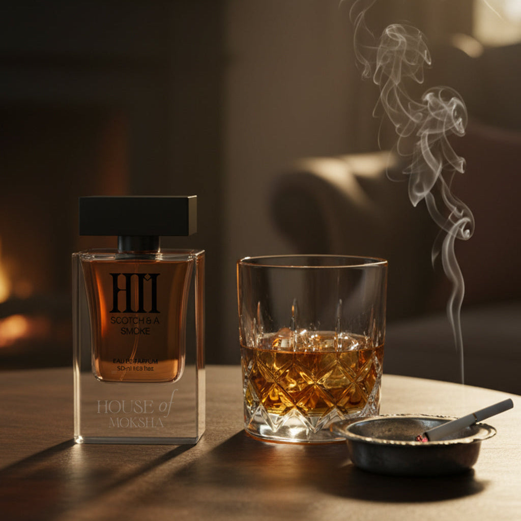 whiskey perfume for winters, Eau de parfum, smoky scent